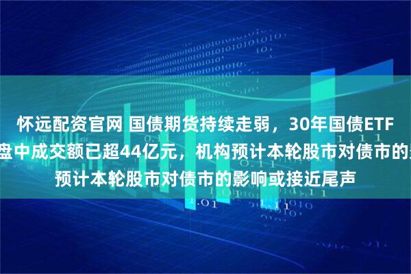 怀远配资官网 国债期货持续走弱，30年国债ETF博时(511130)盘中成交额已超44亿元，机构预计本轮股市对债市的影响或接近尾声